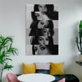 thumbnail image 6 of Aaliyah Dana Haughton Actor Poster Photo (26) Room Aesthetic Poster Print Art Wall Painting Canvas Posters Gifts Modern Bedroom Decor 12x18inch(30x45cm), 6 of 6