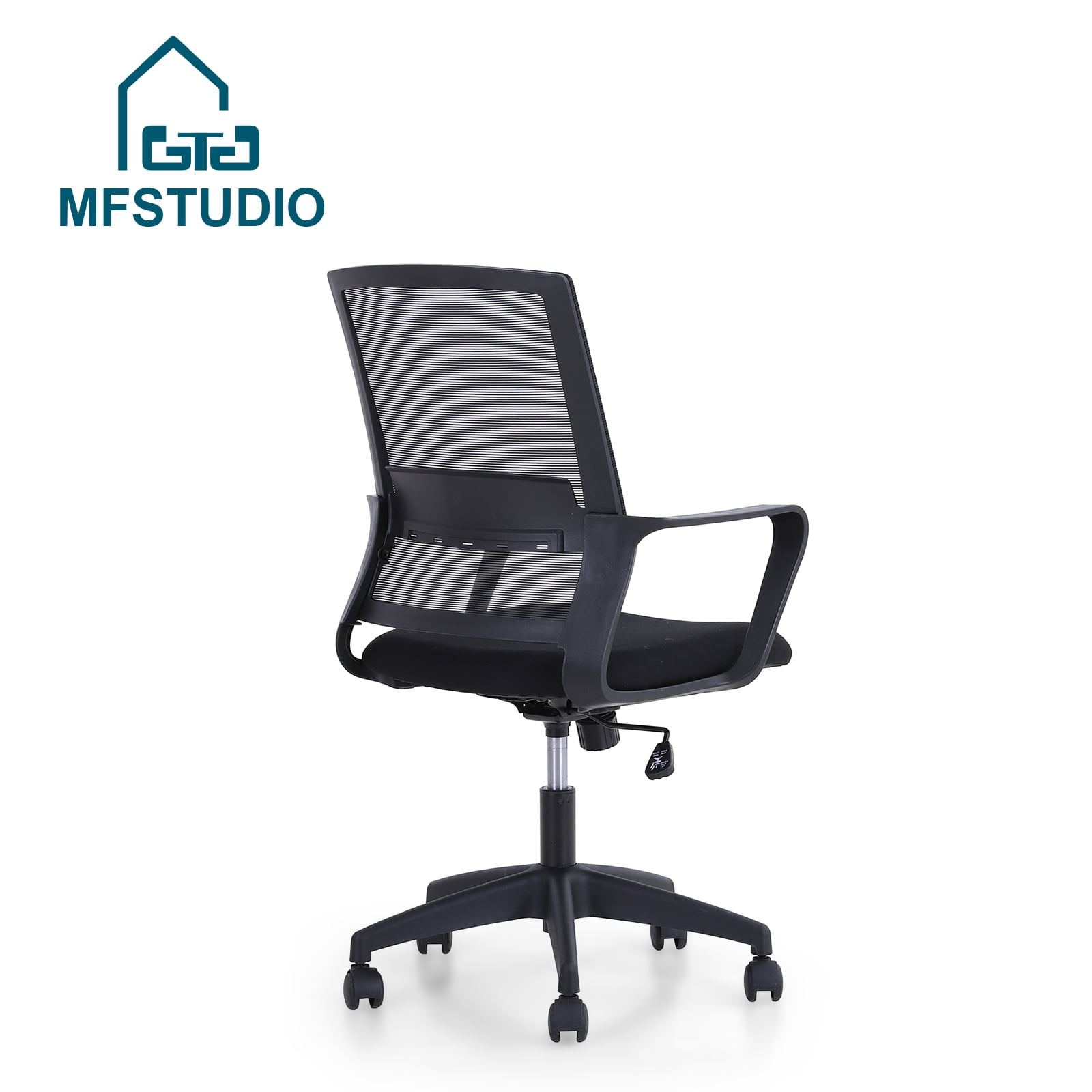 MF Studio Office Chair Ergonomic Office Desk Chair Home High Back with Lumbar Support Executive Computer Chair with Adjustable Armrest & Seat Cushion
