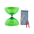 thumbnail image 3 of Diabolo chino set divertido portátil resistente 3 rodamiento para niños principiantes al aire libre Verde, 3 of 9