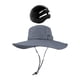 thumbnail image 5 of Gorra de pescador, sombrero de sol transpirable para verano, sombrero de pesca con capucha para exteriores. Gris, 5 of 9