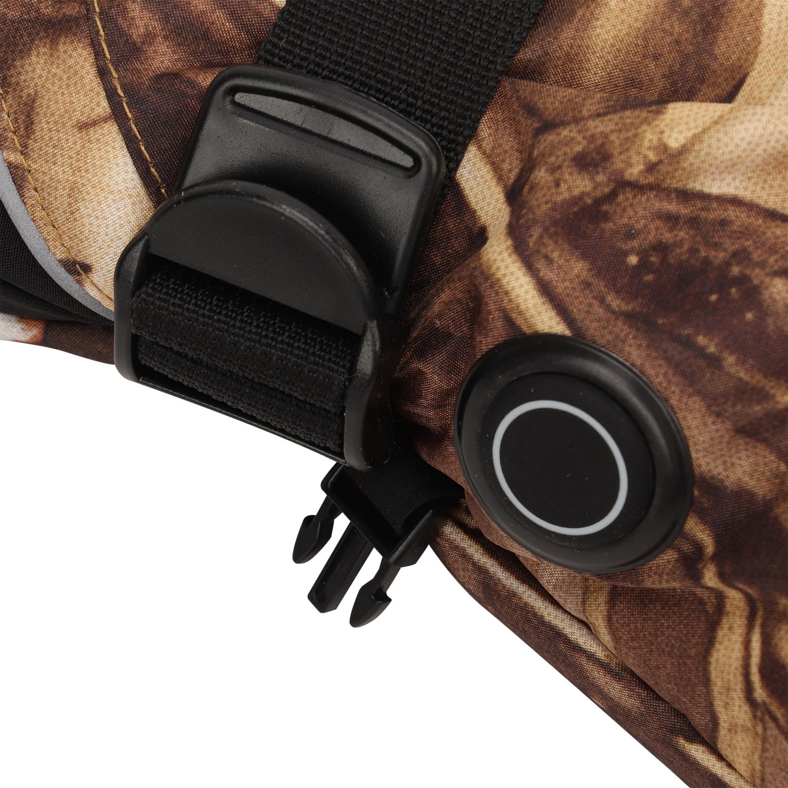 BIMZUC 1 Pair Autumn Winter Rechargeable Battery Electric Heated Gloves Touch Screen Hand Warmer for Outdoor Fishing Skiing Old Reed Camo (15.35 inches / 39 cm)