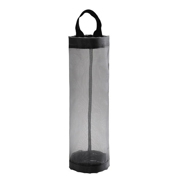 Naiovety Soporte para bolsa de comestibles, dispensador de almacenamiento, organizador trasero para puerta Organizadores de utensilios de cocina Gris