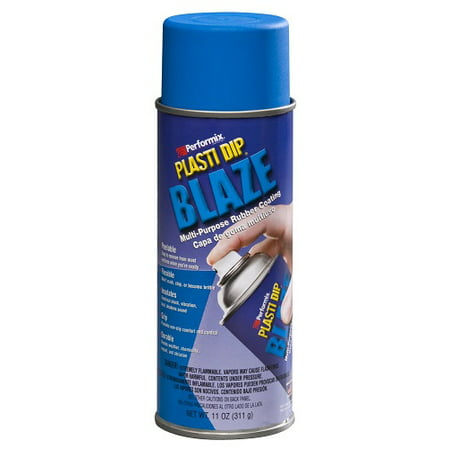 Performix Plasti Dip 11219 Blaze Blue Rubber Coating (Best Spray Paint For Rubber Tires)