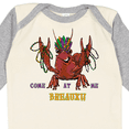 thumbnail image 4 of Inktastic Mardi Gras Come at Me Breaux Crayfish Boys or Girls Long Sleeve Baby Bodysuit, 4 of 5