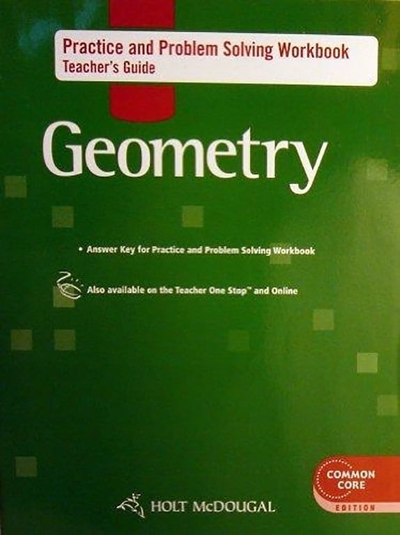 geometry practice and problem solving workbook