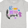 thumbnail image 4 of Inktastic Lil Miss Pre K with Arrows and Hearts Girls Toddler T-Shirt, 4 of 5
