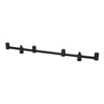 thumbnail image 4 of Fishing Rod Pod Stand Holder, Portable Black Fishing Rod Crossbar Bracket Aluminum Alloy  For Rivers 4 Heads 45cm, 4 of 8