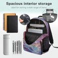 thumbnail image 5 of Aplkyhs Cute Axolotl School Backpack for Age 6-18 Large Capacity Ergonomic Padded Straps School Bag for Boys Girls Elementary Middle High School Students Back to School Use, 5 of 7