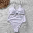 thumbnail image 7 of Ticikt Women's Swimwear Tankini Set Two Piece Bikini with V Neck High Waisted Bathing Suit for Beach Pool, 7 of 7