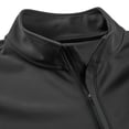 thumbnail image 6 of Tgw Mens Solid Midweight Golf Pullover Jacket for Golfing Black 2Xl, 6 of 6
