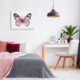thumbnail image 3 of Stupell Industries Cottage Pink Monarch Butterfly Canvas Art, 30 x 24, by Janet Tava, 3 of 7