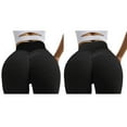 thumbnail image 2 of Vedolay Pants&nbsp;For&nbsp;Women Womens Ultra Soft Leggings Pants Ankle Length Leggings Yoga Pants,Black M, 2 of 4