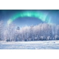 thumbnail image 2 of ABPHOTO 7x5ft Photography Backdrop Christmas Pine Tree Snow Covered Landscape Abstract Lights Rainbow Winter Xmas Photo Background Backdrops, 2 of 4
