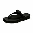 thumbnail image 2 of Kmdttou Shoes for Women Sandals Summer Comfortable Casual Sandals With Wedge Heels Platform Slippers With Comfortable Plantar Fasciitis Arch Support(Size:36-40), 2 of 4