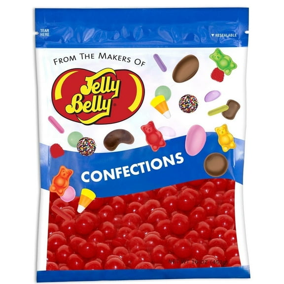 JELLY BELLY Cherry Sours, Genuine, Official, Fresh from the Source, 16 oz (1 lb) Resealable Bag