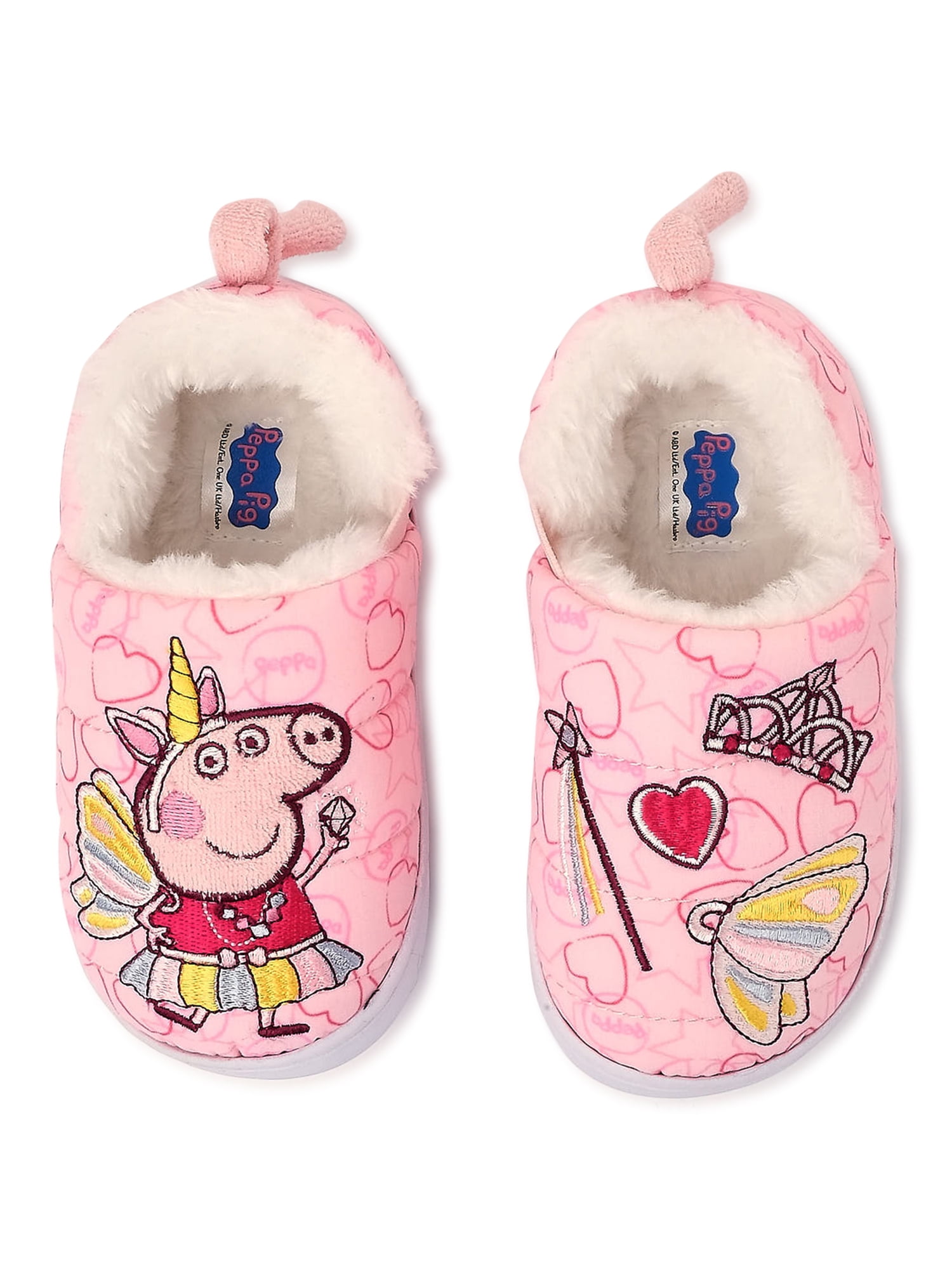 huurder onvergeeflijk Reisbureau Peppa Pig Toddler Girls Slipper, Sizes 5/6-11/12 - Walmart.com