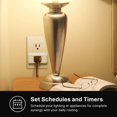 thumbnail image 3 of Kasa Smart Plug Mini 15A, Apple HomeKit Supported, Smart Outlet Works with Siri, Alexa & Google Home, UL Certified, App Control, Scheduling, Timer, 2, 3 of 8