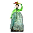 thumbnail image 2 of Muñeca Hanbok Muñeca Geisha Coreana Mini Estatua Kabuki Artesanía Tradicional Antigua Estilo I, 2 of 8