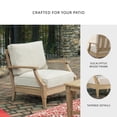 thumbnail image 4 of Signature Design by Ashley Contemporary Clare View Lounge Chair with Cushion, Beige, 4 of 7