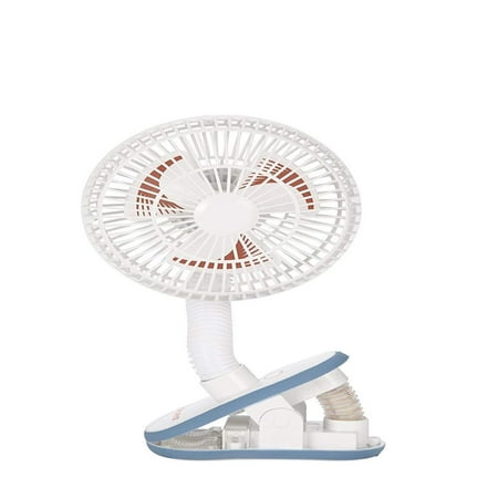 Stroller Fan, Keeps Baby Cool on The Go, White, KEEP BABY COOL: With this easy, clip-on fan attached to the stroller, your baby can enjoy a cool, comfortable ride. By