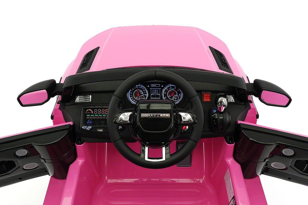 pink range rover power wheel