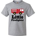 thumbnail image 3 of Inktastic Little Firefighter Fire Engine Youth T-Shirt, 3 of 5