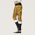 thumbnail image 3 of Gibobby Leggins termicos mujer Pantalones estampados de Navidad personalizados para mujer, mallas navideñas de muñeco de nieve para fiesta de Santa(Dolado,M), 3 of 5