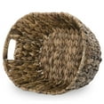 thumbnail image 2 of Audrey Oblong Utility Basket with In Handles - Natural 13in, 2 of 4