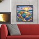 thumbnail image 2 of Kit Con Forma Especial Parcial 5D DIY Mar 40x40cm, 2 of 9