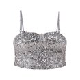 thumbnail image 6 of No Boundaries Sequin Corset, Women's and Women’s Plus, 6 of 6