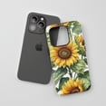 thumbnail image 4 of Sunflower Floral For All iPhone Series Tough Phone Case Watercolor, 4 of 7