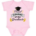 thumbnail image 3 of Inktastic Proud Cousin of the Graduate-family Graduation Boys or Girls Baby Bodysuit, 3 of 5