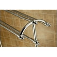 thumbnail image 4 of Kingston Brass Vintage Pedestal Brass Vintage Towel Rack, 4 of 7