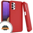 thumbnail image 3 of Xpression Cover for Apple iPhone 14 Plus 6.7" Slim Fit Hybrid Silicone Soft Gel Rubber TPU Full Body Protection Shockproof Protective Phone Case - Red, 3 of 8