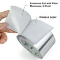 thumbnail image 2 of BOMEI PACK Adhesive Aluminum Foil Heat Shield Tape Barrier 3 in x 66 ft, Fiberglass Thermal Insulation Reflective Material High Temp Protection, 2 of 6