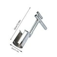 thumbnail image 3 of Bulb Planter Tool,Stainless Steel Fruit Tree Transplant Drilling Tool,Plant and Fruit Tree Seedling Transplanter with Long Handle,Handheld Soil Sampler,for Spring Planting Digging Transplanting, 3 of 8