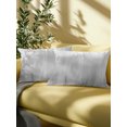 thumbnail image 5 of Outdoor Pillows Waterproof, Grey Ombre Bedding Throw Pillows with Insert for Couch Sofa Bed, Modern Abstract Gradient Minimalist Art 12x20 Inch Pillowcases Decorative Camping Patio Pillow Set of 1, 5 of 8