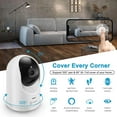 thumbnail image 5 of LINKSTYLE BRYN Automatic Cat Feeder with Camera, Smart WiFi Pet Feeder App Control, 2K Indoor Security Camera with Motion Tracking, Two-Way Audio Night Vision, Dog Cat Food Dispenser Bundle, 5 of 9