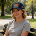 thumbnail image 4 of Baseball Cap Everyday Wear With Classic Anniversary Embroidery Adjustable Snapback Hat Sports Style, 4 of 5