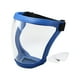 thumbnail image 1 of Máscara facial antivaho de protección facial completa para amolado, construcción y corte. Azul y claro, 1 of 9