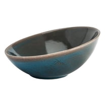 Oneida F1493020730 18.5 oz Terra Verde Angled Bowl  Dusk