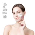 thumbnail image 2 of Double Head Face Wash Brush Smear Evenly Personalized Lightweight Facial for Skin Care, 2 of 5