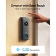 thumbnail image 4 of Vídeo de seguridad Smart Lock eufy E330 con cámara, timbre y huella digital, 4 of 9