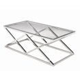 thumbnail image 1 of Zyrille Coffee Table, Silver, 1 of 4