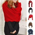thumbnail image 1 of Foulard Snood pour Femmes Cache-Cou en Molleton Foulards Tricotés Châle Foulards Col, 1 of 5