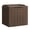 Deep Brown, variant on Deck Box 30 Gallon Waterproof Resin Small Deck Box with Lid, Indoor Outdoor Package Delivery Box, Organization and Storage for Patio Furniture, Garden Tools, Outdoor Cushions