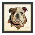 thumbnail image 3 of Empire Art Direct English Bulldog Pup Dimensional Collage Framed Graphic Art Under Glass Wall Art, 17" x 17" x 1.4", Ready to Hang, 3 of 6