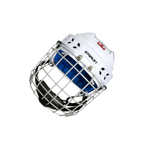 QualitChoice Hockey Helmet Ice Speed Skate Helmet for Competition Training Exercise White XL