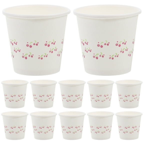 WHAMVOX Mini Disposable Paper Cups for Daily Use Drinking Cups with 50ml Size