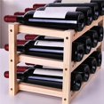 thumbnail image 2 of Soporte Para Vino Estante De Madera Para Vino Estante Para Vino Soporte De Exhibición Para Gabinete De Vino Para El Hogar Sala De Estar Cocina Bar sonducket HA017291-00, 2 of 7